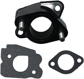 img 3 attached to 🏌️ Golf Cart Carburetor Intake Spacer Joint - Autu Parts for Yamaha G2/G8/G9/G11/G14 with Carburetor Gasket