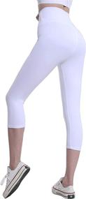img 2 attached to Zioccie Womens Leggings Stretch Opaque Sports & Fitness