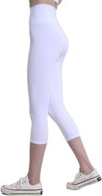 img 4 attached to Zioccie Womens Leggings Stretch Opaque Sports & Fitness