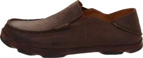 img 2 attached to OLUKAI Leather Nubuck Moisture Wicking Weather Men's Shoes and Loafers & Slip-Ons