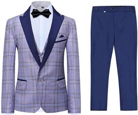 img 4 attached to Boyland Tuxedo Jacket: Perfect Wedding Attire for Boys' Suits & Sport Coats