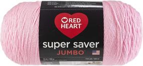 img 4 attached to ❤️ Petal Pink Red Heart Super Saver Jumbo Yarn - Boost Your Crafting Projects!