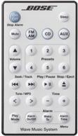 🔘 bose cream white remote control - ideal for wave music system awrcc1 awrcc2 (wave radio/cd ii) logo