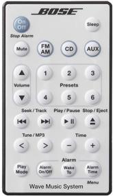 img 1 attached to 🔘 Bose Cream White Remote Control - Ideal for Wave Music System AWRCC1 AWRCC2 (Wave Radio/CD II)