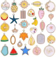 assorted pendants crafting bracelet accessory logo