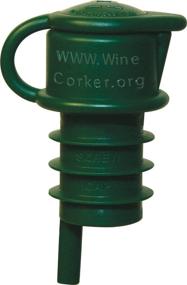 img 4 attached to 🍷 Haley's Corker: 5-in-1 Wine Aerator, Stopper, Pourer, Filter, and Re-Corker (Screw Top) - Optimize Your Search
