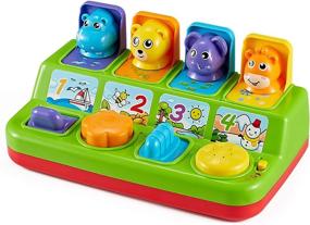 img 4 attached to 🎁 Интерактивная игрушка Think Gizmos с выдвижной активностью: супер веселая игра Peek-a-Boo для малышей и малышей (1 год и старше)