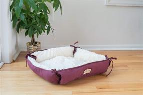 img 3 attached to 🐾 Armarkat Bolstered Pet Bed and Mat: Ultra-Soft Dog Bed for Maximum Comfort