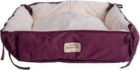 img 4 attached to 🐾 Armarkat Bolstered Pet Bed and Mat: Ultra-Soft Dog Bed for Maximum Comfort