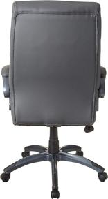 img 2 attached to 🪑 Boss Office Products Double Layer Executive Chair in Grey: Ultimate Comfort and Style Combined!