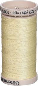 img 1 attached to Gutermann Quilting Thread 220Yd Ecru