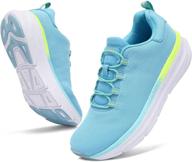 stq walking breathable sneakers comfortable women's shoes and athletic logo