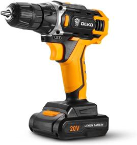 img 4 attached to 🔋 Lithium Ion 2 Speed Keyless Drilling Machine - Cordless for Versatile Performance