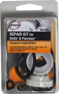 🔧 danco 88103 repair kit for delta/peerless single-handle faucets in black, white, and stainless steel logo
