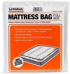 img 4 attached to 🛏️ Optimized U-Haul Full Mattress Bag - 87” x 54” x 10” - 2 Mil