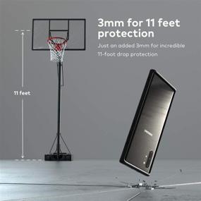 img 3 attached to 🦏 RhinoShield CrashGuard - Ultra Protective Bumper Case for Samsung Galaxy Note 10+ (Plus), Black - Military Grade Drop Protection, Slim & Scratch Resistant