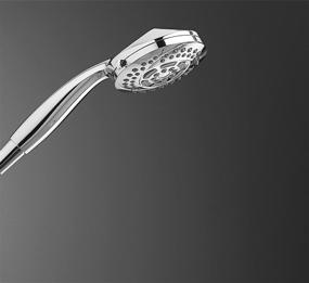 img 1 attached to 🚿 Revitalize Your Shower Experience with the American Standard 1660207.295 Hydrofocus 6-Function Hand Shower in Satin Nickel