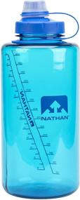 img 4 attached to Nathan SuperShot 1.5L Water Bottle in Blue/Electric Blue – Sturdy and Stylish Hydration Solution