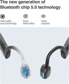 img 1 attached to 🎧 Sanag Wireless Bluetooth Headset for Kids and Adults - Sweatproof Over-Ear/On-Ear Headphones for Gym, Games, Running, Office - Music and Call-answering Enabled