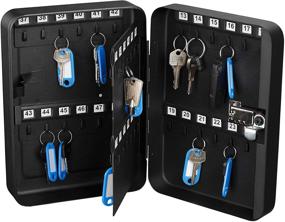 img 3 attached to AdirOffice Steel Security Cabinet: Enhanced Commercial Door Product with Combination Lock System