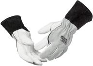 🧤 lincoln electric dynamig traditional mig welding gloves - top grain leather, xl size, k3805-xl: premium quality & enhanced protection logo