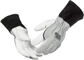 img 4 attached to 🧤 Lincoln Electric DynaMIG Traditional MIG Welding Gloves - Top Grain Leather, XL Size, K3805-XL: Premium Quality & Enhanced Protection
