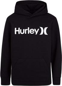 img 2 attached to 🔥 Hurley Boys' One and Only Pullover Hoodie-Discontinued: Exclusive Design and Unmatched Comfort!