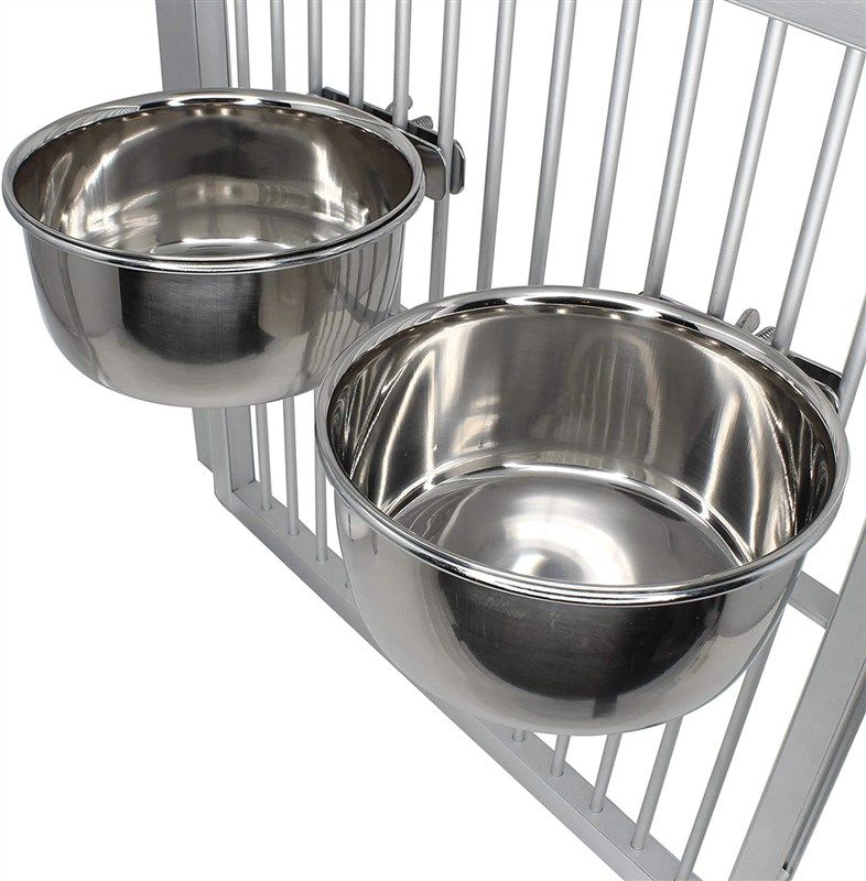 bonka bird toys stainless feeding 로고