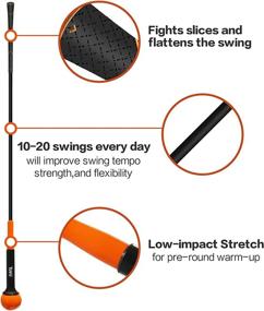 img 2 attached to ToVii Exercise Stick，Trainers Improving Flexibility Orange