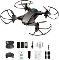 🚁 mini drone fpv quadcopter for kids and adults with 4k camera rc foldable wifi drones rtf: powerful features for enthusiasts, pilots, and fun seekers! logo