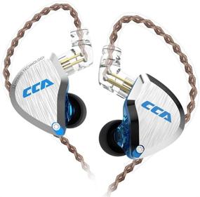 img 4 attached to CCA Headphones Detachable Tangle Free Audiophile