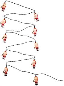 img 4 attached to 🎅 Kurt Adler Deluxe 10-Light Santa Suit Snoopy Light Set