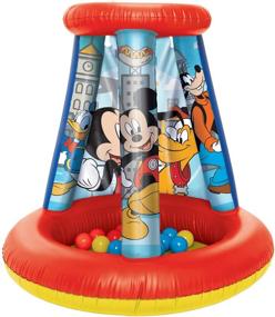 img 2 attached to Mickey Mouse Inflatable Soft Flex Balls