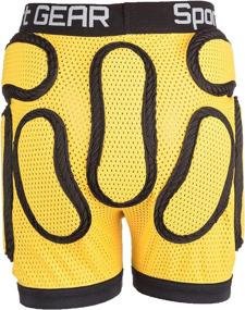 img 1 attached to Kids' Padded Shorts - 36”– 46” Height Range - Hip and Butt Protection Pants