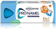 🦷 европейская детская зубная паста sensodyne pronamel с фтором для ежедневного ухода за полостью рта - 10 упаковок для эффективного ухода за зубами. логотип