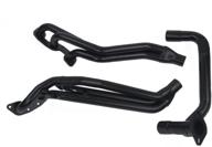 70-1198 black exhaust header by pace setter logo