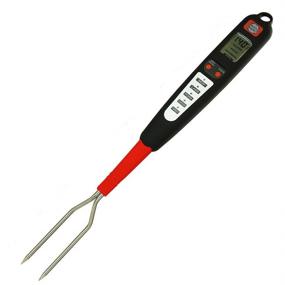 img 4 attached to 🔥 High-Performance Digital Meat Thermometer Fork for Grilling and BBQ - Instant Read, Electronic, Ready Alarm, Accurate Temperature - Ideal for Grilled Food