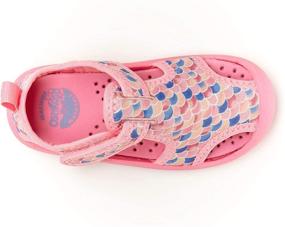 img 1 attached to Girls' Fuchsia OshKosh BGosh Aquatic Sandal - Shoes and Athletic