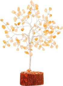 img 3 attached to Enhance Positive Energy and Good Luck with YATHABI Citrine Crystal Tree 🍀 - Chakra Tree, Gemstone Tree, Citrine Healing Stone - Perfect Crystal Gift for Women