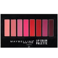 maybelline lip studio lip color palette, 0.14 ounces logo