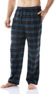 👖 cqr men's cotton flannel pajamas – lounge, sleepwear, and clothing logo