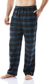 img 4 attached to 👖 CQR Men's Cotton Flannel Pajamas – Lounge, Sleepwear, and Clothing