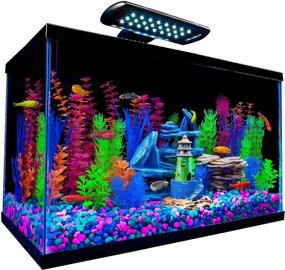 img 1 attached to 🐠 GloFish Universal LED Light: Enhance Your Aquarium with Color-Enhancing Blue LEDs - Ideal for Aquariums Up to 15 Gallons!