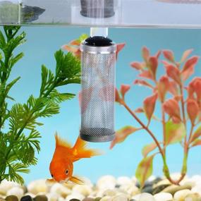 img 1 attached to 🐠 WEAVERBIRD Aquarium Inflow Inlet Filter: Stainless Steel Mesh Intake Strainer Filters for Efficient Shrimp and Fish Protection