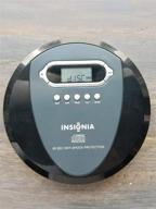 🎧 portable cd player with skip protection: insignia ns-p4112 - perfect for cd, cd-r, cd-rw - includes headphones logo