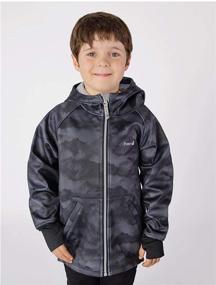 img 3 attached to 🧥 Therm Boys Rain Jacket - Premium Waterproof, Ultra-Soft Kids Raincoat with Fleece Lining