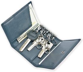 img 3 attached to Ikepod Tri Fold Wallet: Premium Men's Full Grain Leather Accessory for Card Cases & Money Organizers