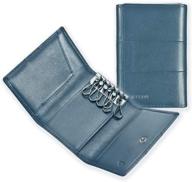 ikepod tri fold wallet: premium men's full grain leather accessory for card cases & money organizers logo