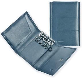 img 4 attached to Ikepod Tri Fold Wallet: Premium Men's Full Grain Leather Accessory for Card Cases & Money Organizers