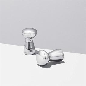 img 1 attached to 🧂 Enhance Your Dining Experience with Georg Jensen Alfredo Salt and Pepper Shaker Set, Medium